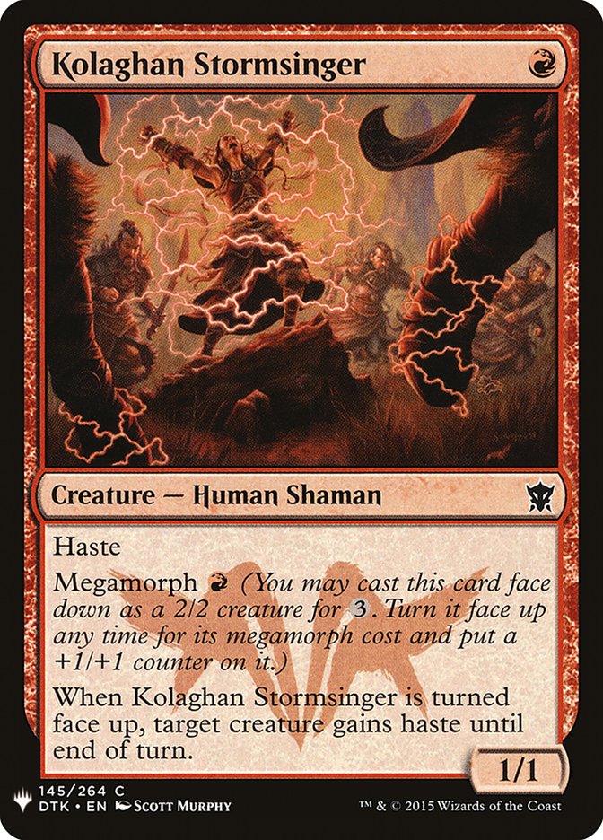 Kolaghan Stormsinger [Mystery Booster] | L.A. Mood Comics and Games