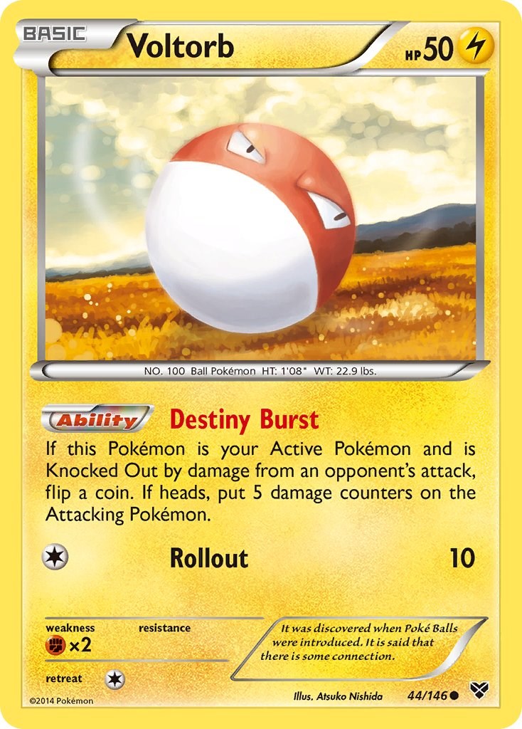 Voltorb (44/146) [XY: Base Set] | L.A. Mood Comics and Games