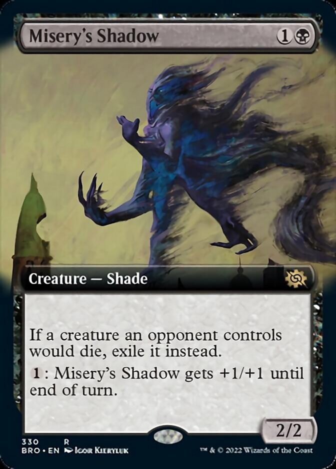 Misery's Shadow (Extended Art) [The Brothers' War] | L.A. Mood Comics and Games
