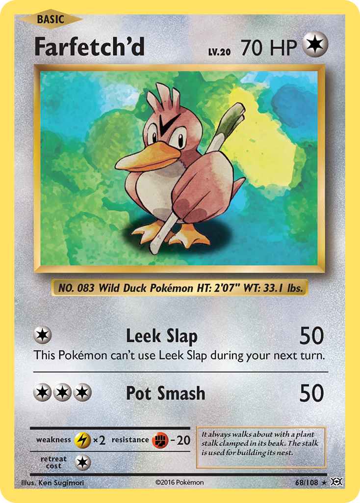Farfetch'd (68/108) [XY: Evolutions] | L.A. Mood Comics and Games