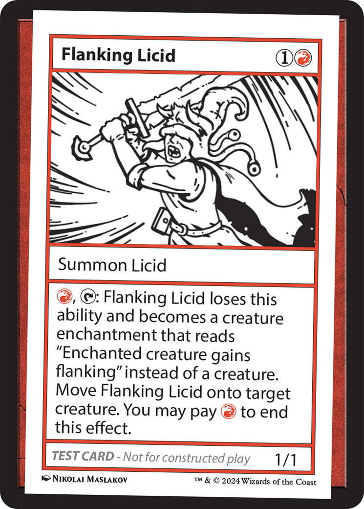 Flanking Licid [Mystery Booster 2 Playtest Cards] | L.A. Mood Comics and Games