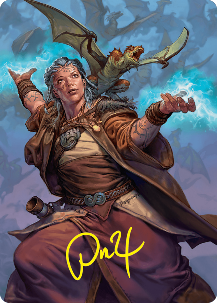 Drake Hatcher 2 Art Card (29/54) (Gold-Stamped Signature) [Foundations Art Series] | L.A. Mood Comics and Games