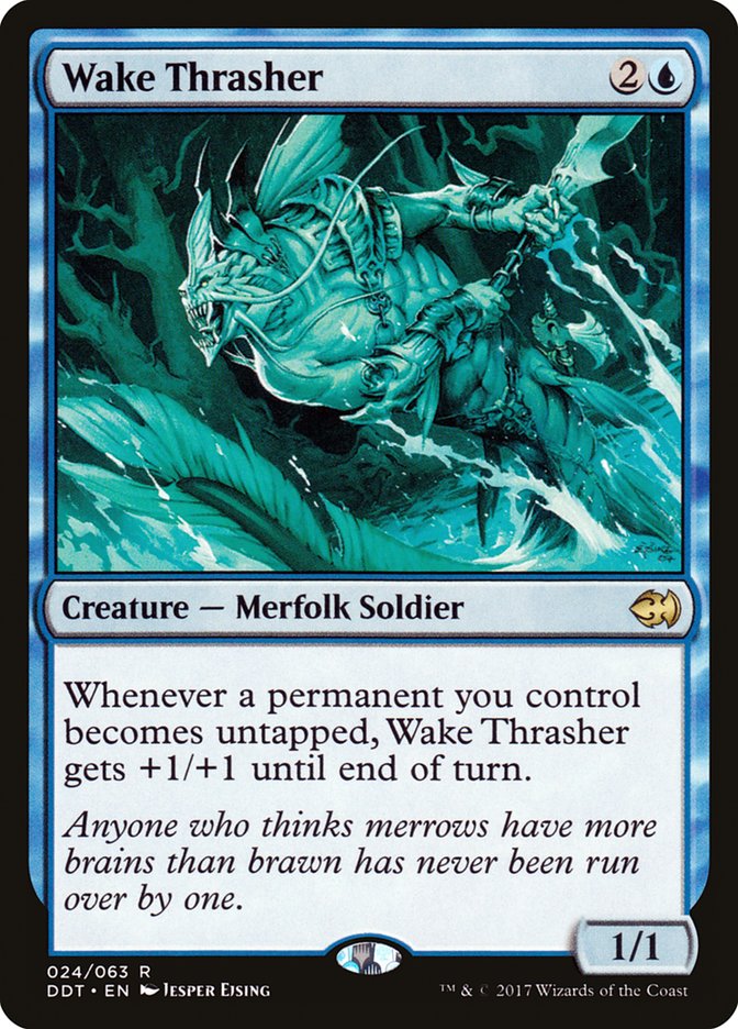 Wake Thrasher [Duel Decks: Merfolk vs. Goblins] | L.A. Mood Comics and Games