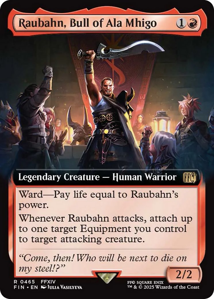 Raubahn, Bull of Ala Mhigo (Extended Art) [FINAL FANTASY] | L.A. Mood Comics and Games