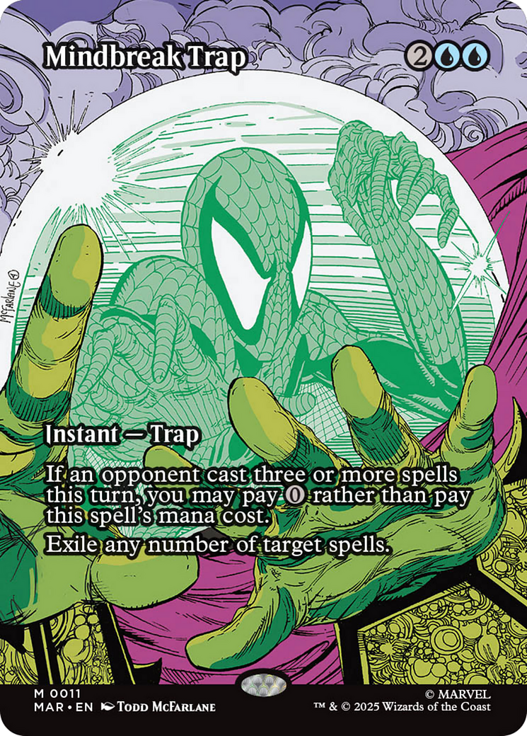 Mindbreak Trap (Borderless) [Marvel's Spider-Man: Eternal-Legal] | L.A. Mood Comics and Games