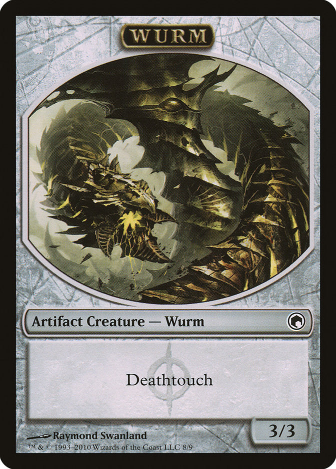 Wurm Token (8/9) [Scars of Mirrodin Tokens] | L.A. Mood Comics and Games