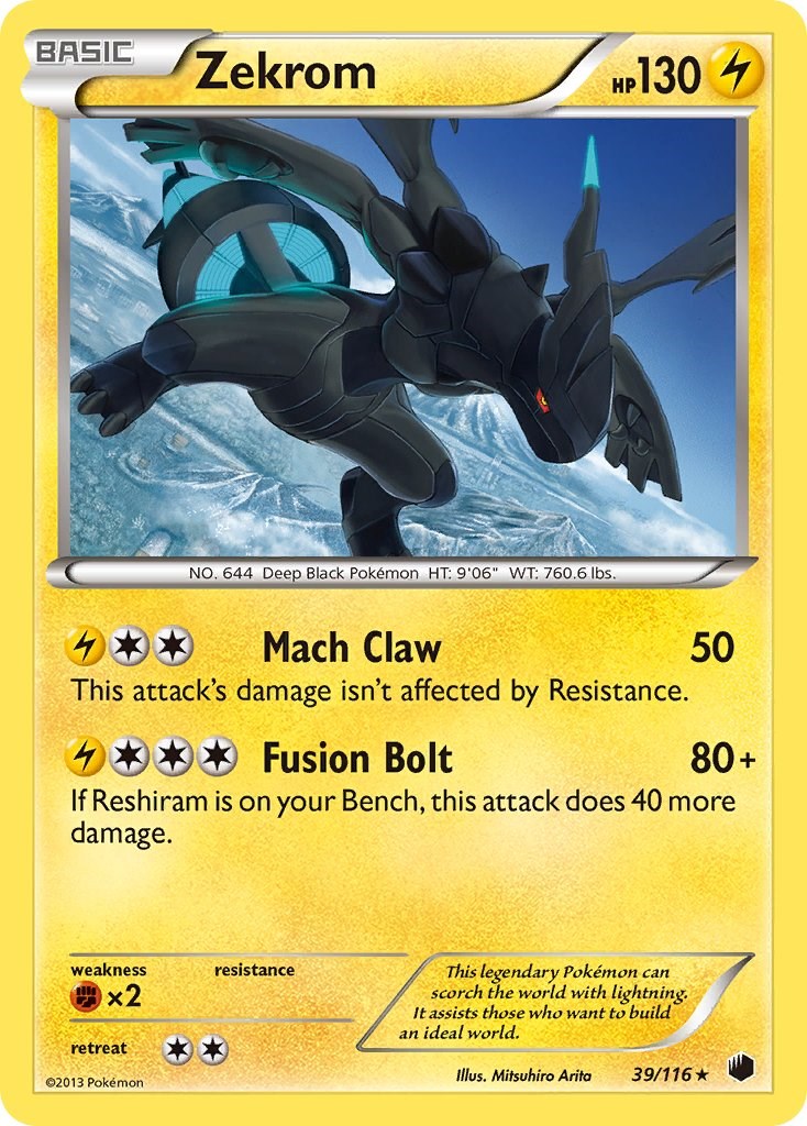Zekrom (39/116) [Black & White: Plasma Freeze] | L.A. Mood Comics and Games