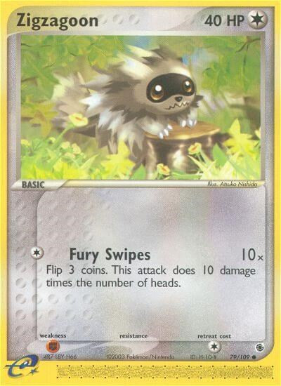 Zigzagoon (79/109) [EX: Ruby & Sapphire] | L.A. Mood Comics and Games