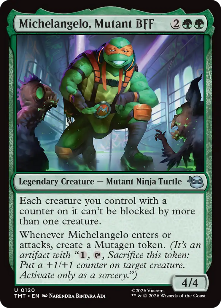 Michelangelo, Mutant BFF [Teenage Mutant Ninja Turtles] | L.A. Mood Comics and Games