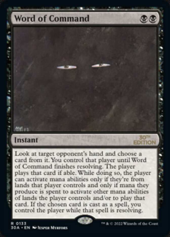 Word of Command [30th Anniversary Edition] | L.A. Mood Comics and Games