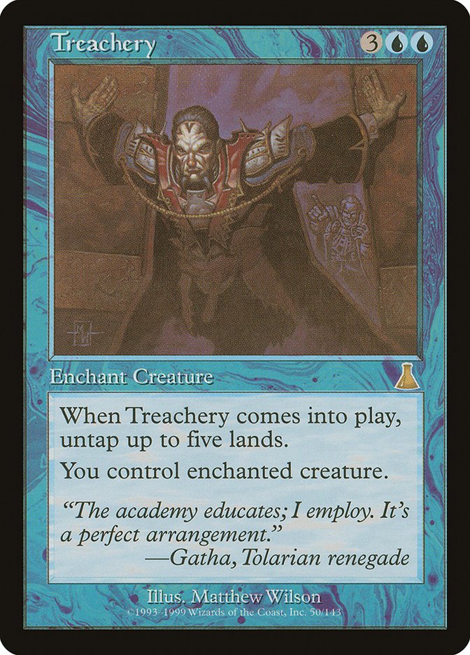 Treachery [Urza's Destiny] | L.A. Mood Comics and Games