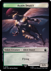 Dalek // Alien Insect Double-Sided Token [Doctor Who Tokens] | L.A. Mood Comics and Games