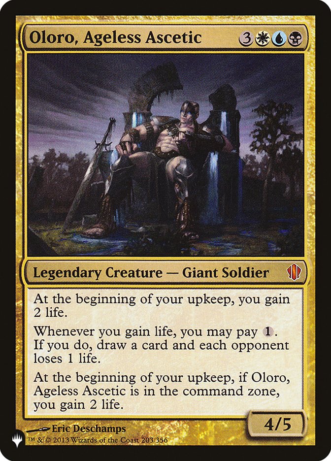 Oloro, Ageless Ascetic [The List] | L.A. Mood Comics and Games