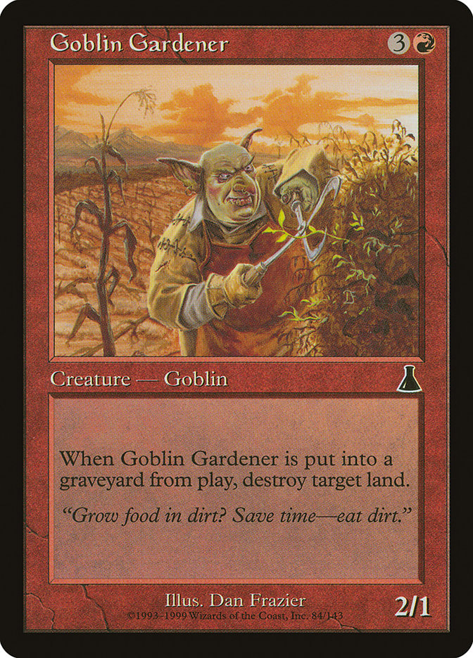 Goblin Gardener [Urza's Destiny] | L.A. Mood Comics and Games