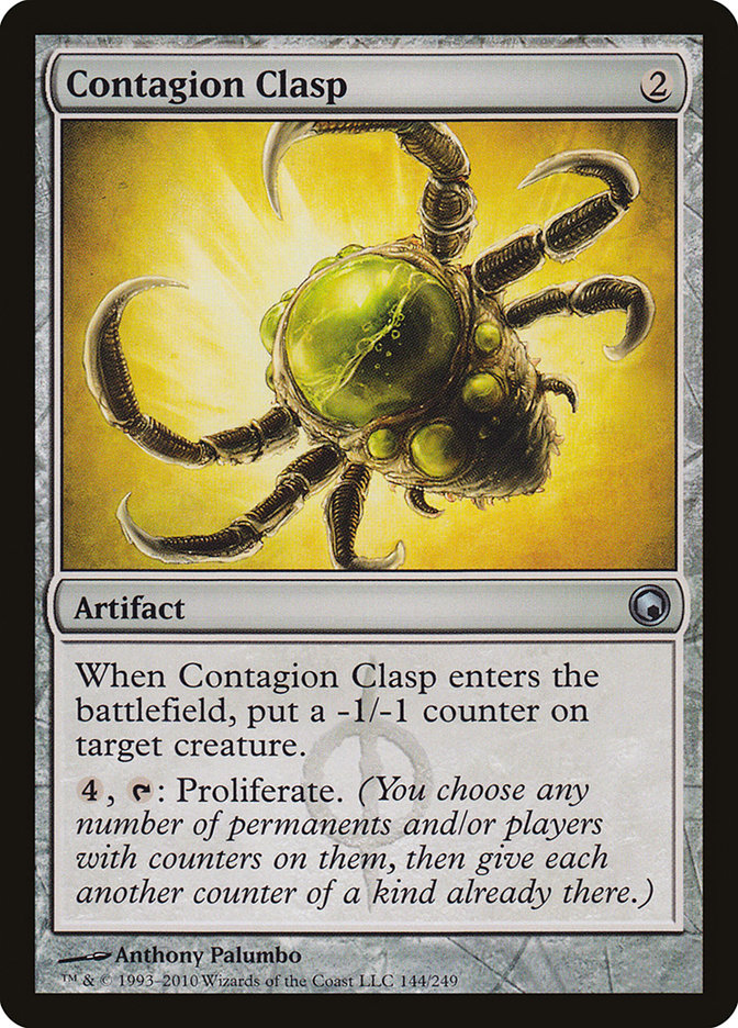 Contagion Clasp [Scars of Mirrodin] | L.A. Mood Comics and Games