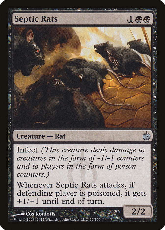 Septic Rats [Mirrodin Besieged] | L.A. Mood Comics and Games