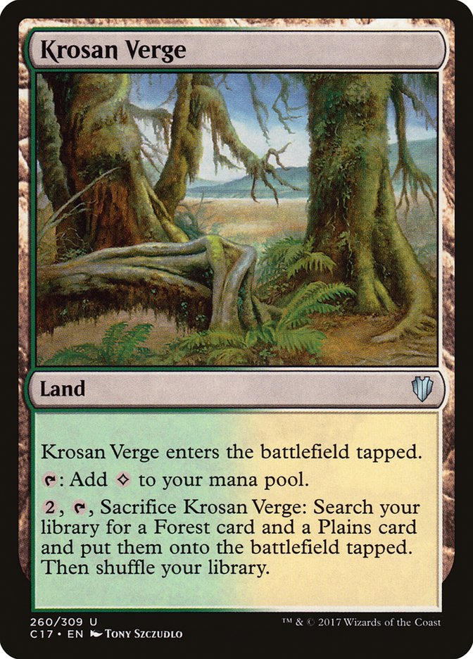 Krosan Verge [Commander 2017] | L.A. Mood Comics and Games