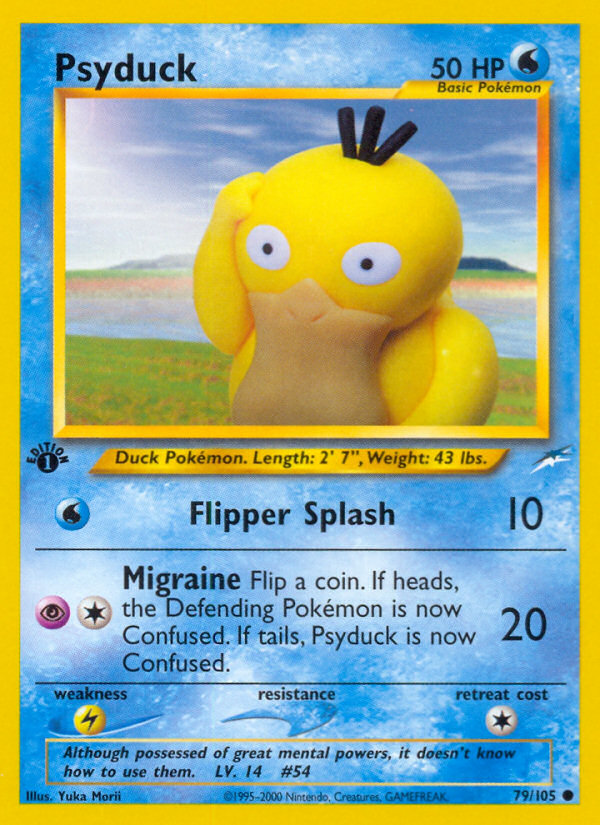 Psyduck (79/105) [Neo Destiny 1st Edition] | L.A. Mood Comics and Games