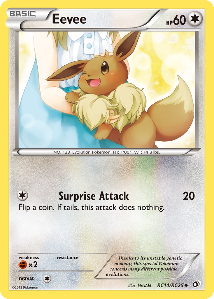 Eevee (RC14/RC25) [Black & White: Legendary Treasures] | L.A. Mood Comics and Games