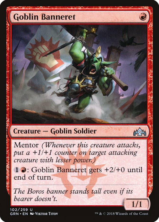 Goblin Banneret [Guilds of Ravnica] | L.A. Mood Comics and Games