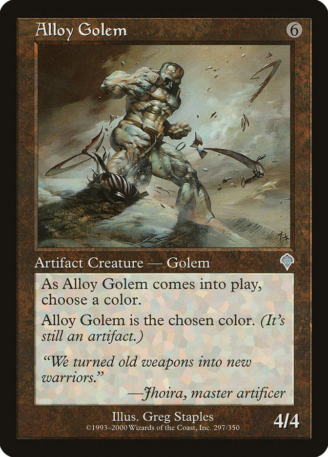 Alloy Golem [Invasion] | L.A. Mood Comics and Games