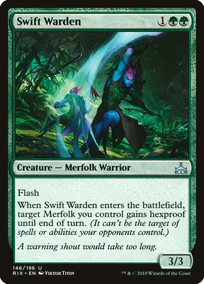 Swift Warden [Rivals of Ixalan] | L.A. Mood Comics and Games