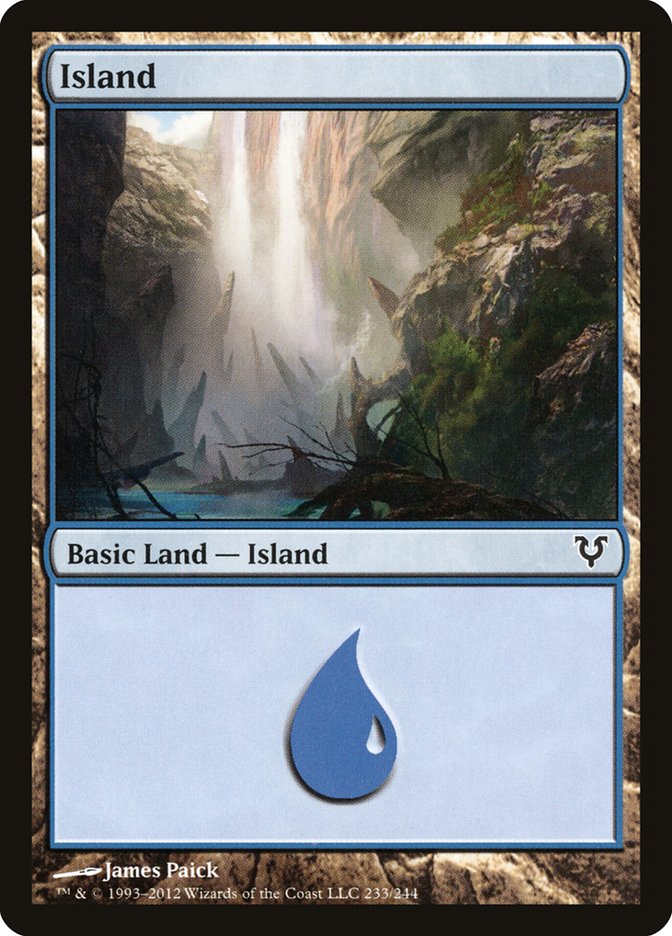 Island (233) [Avacyn Restored] | L.A. Mood Comics and Games