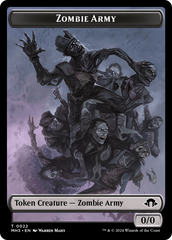 Phyrexian Germ // Zombie Army Double-Sided Token [Modern Horizons 3 Tokens] | L.A. Mood Comics and Games