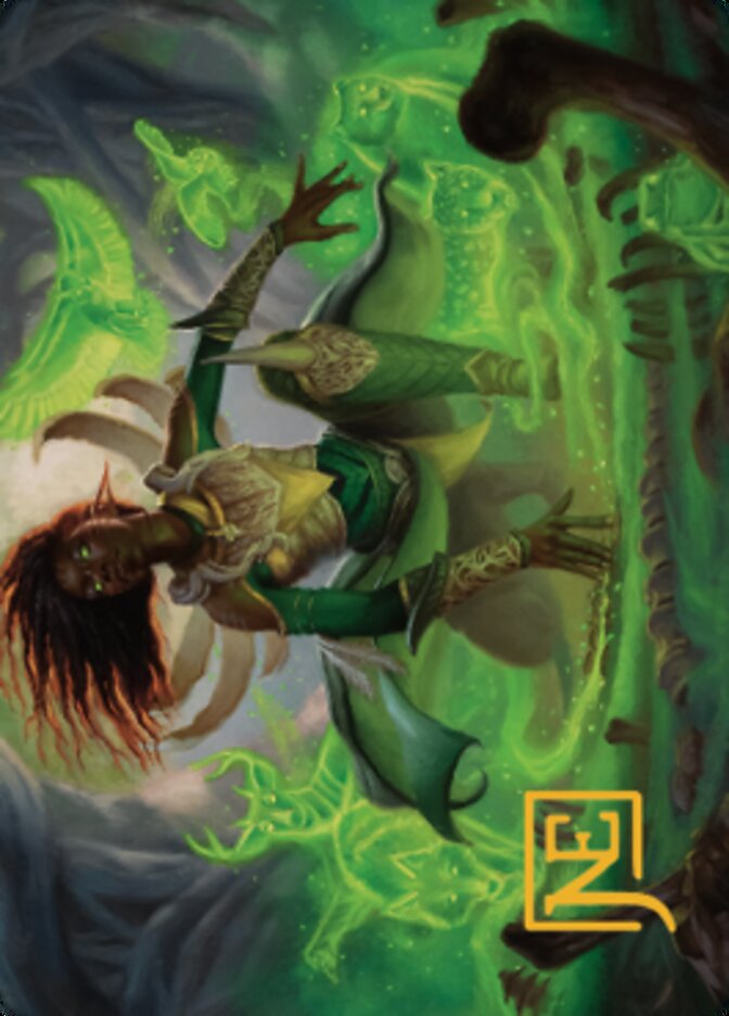 Fauna Shaman Art Card (Gold-Stamped Signature) [The Brothers' War Art Series] | L.A. Mood Comics and Games