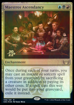 Maestros Ascendancy [Streets of New Capenna Prerelease Promos] | L.A. Mood Comics and Games