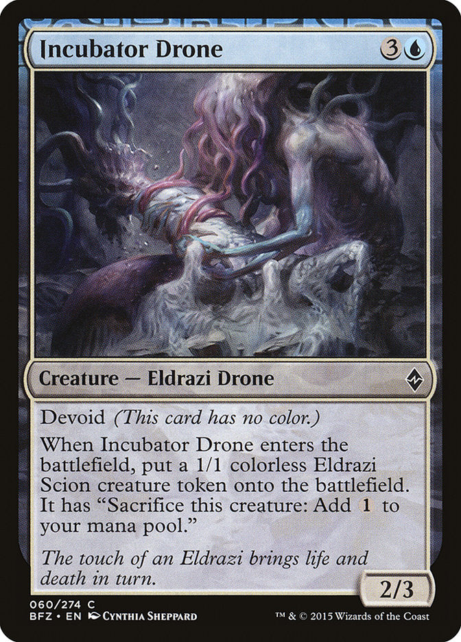 Incubator Drone [Battle for Zendikar] | L.A. Mood Comics and Games