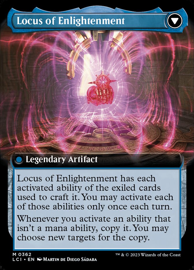 The Enigma Jewel // Locus of Enlightenment (Extended Art) [The Lost Caverns of Ixalan] | L.A. Mood Comics and Games