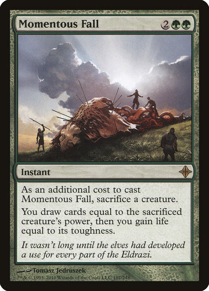 Momentous Fall [Rise of the Eldrazi] | L.A. Mood Comics and Games