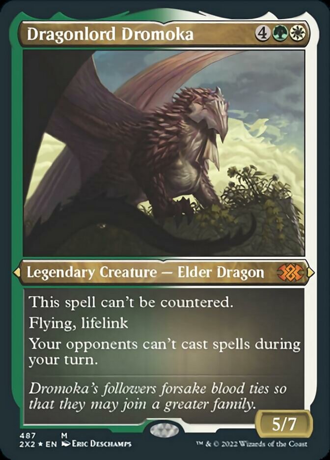 Dragonlord Dromoka (Foil Etched) [Double Masters 2022] | L.A. Mood Comics and Games