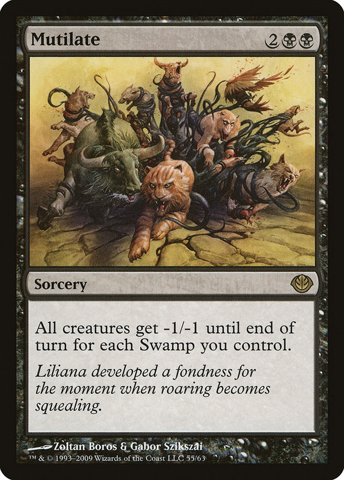 Mutilate [Duel Decks: Garruk vs. Liliana] | L.A. Mood Comics and Games