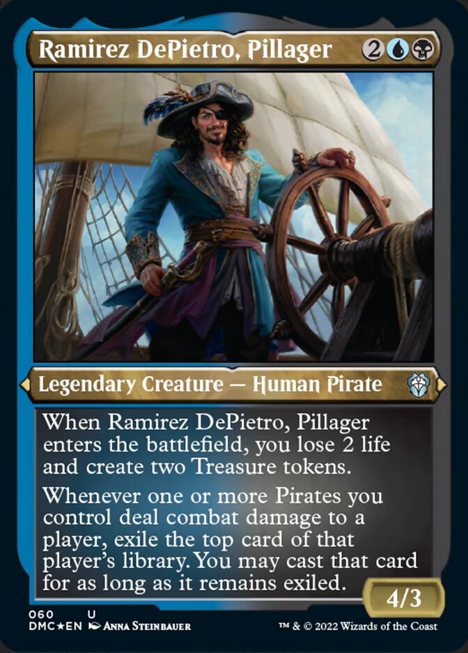 Ramirez DePietro, Pillager (Foil Etched) [Dominaria United Commander] | L.A. Mood Comics and Games