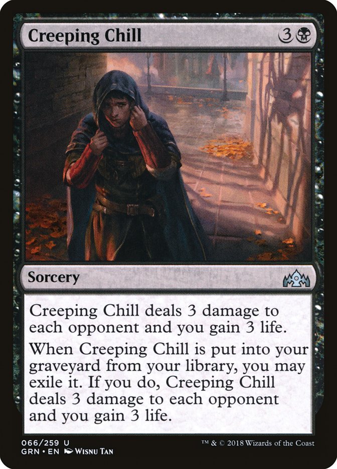 Creeping Chill [Guilds of Ravnica] | L.A. Mood Comics and Games