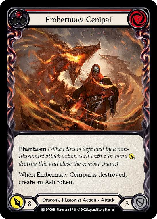 Embermaw Cenipai [DRO016] (Uprising Dromai Blitz Deck) | L.A. Mood Comics and Games