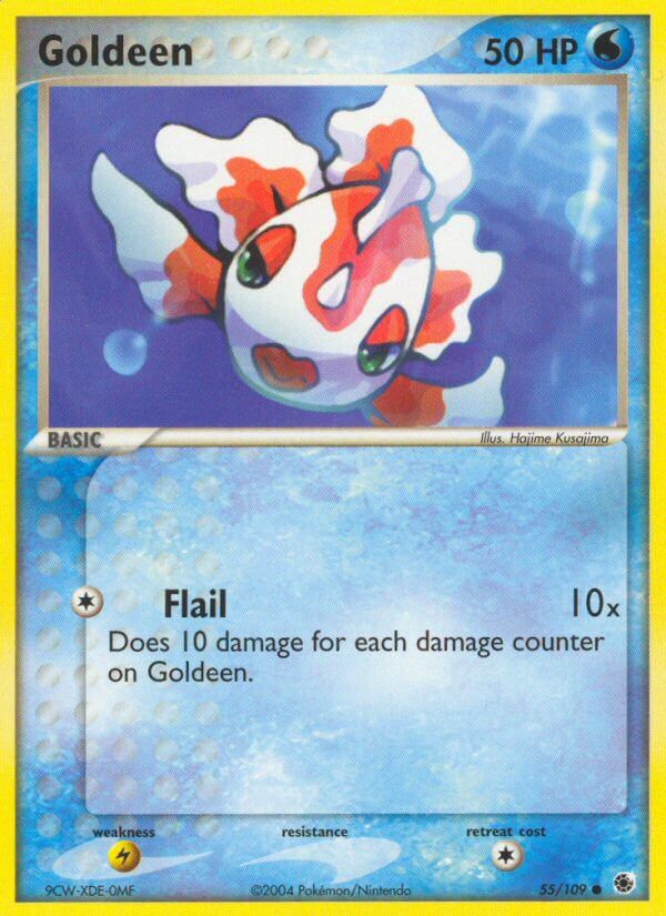 Goldeen (55/109) [EX: Battle Stadium] | L.A. Mood Comics and Games