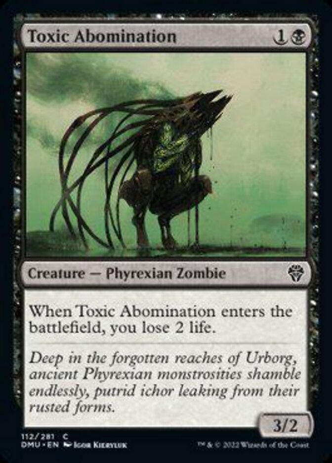 Toxic Abomination [Dominaria United] | L.A. Mood Comics and Games