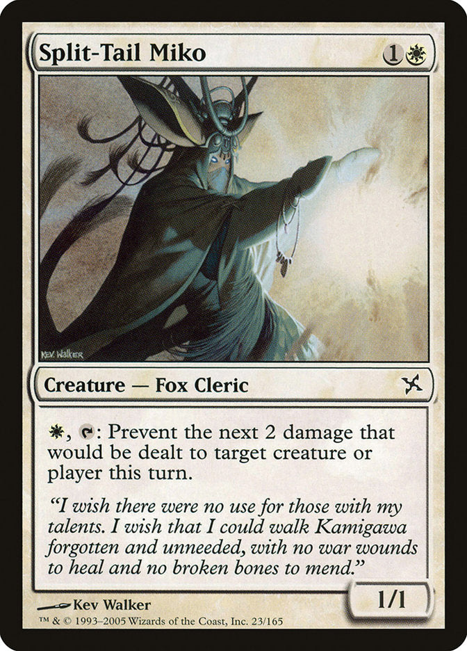 Split-Tail Miko [Betrayers of Kamigawa] | L.A. Mood Comics and Games
