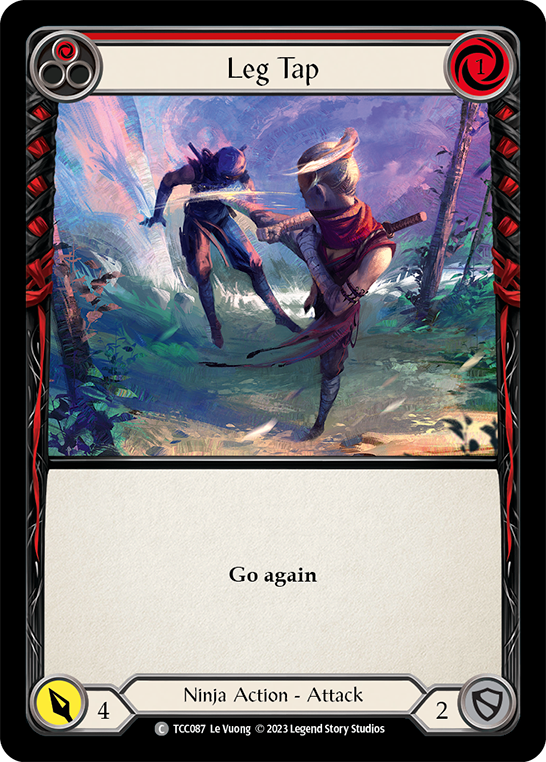 Leg Tap (Red) [TCC087] (Round the Table: TCC x LSS) | L.A. Mood Comics and Games