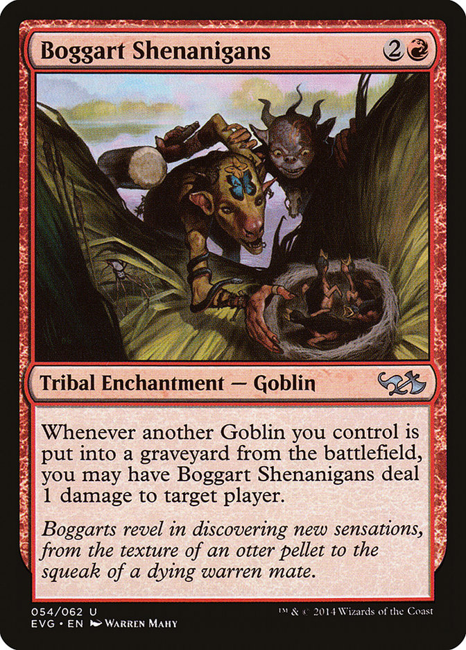 Boggart Shenanigans (Elves vs. Goblins) [Duel Decks Anthology] | L.A. Mood Comics and Games