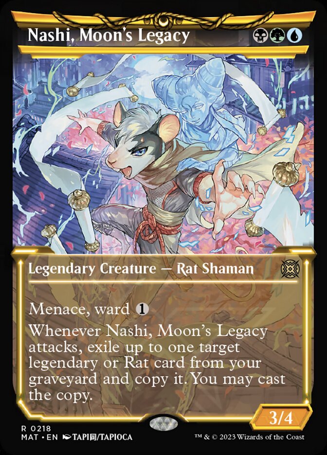 Nashi, Moon's Legacy (Showcase Halo Foil) [March of the Machine: The Aftermath] | L.A. Mood Comics and Games