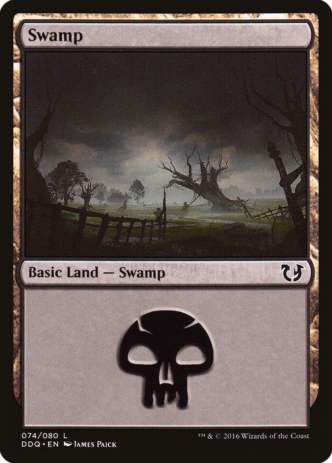 Swamp (74) [Duel Decks: Blessed vs. Cursed] | L.A. Mood Comics and Games