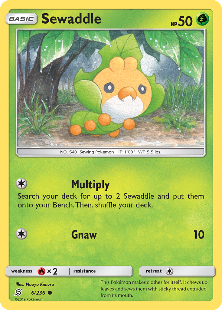 Sewaddle (6/236) [Sun & Moon: Unified Minds] | L.A. Mood Comics and Games
