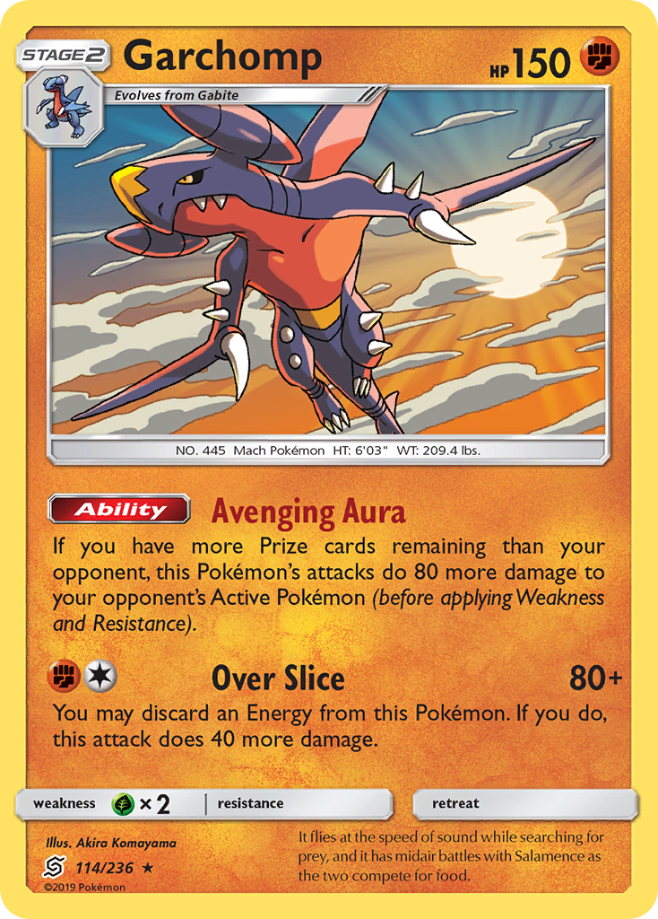 Garchomp (114/236) [Sun & Moon: Unified Minds] | L.A. Mood Comics and Games