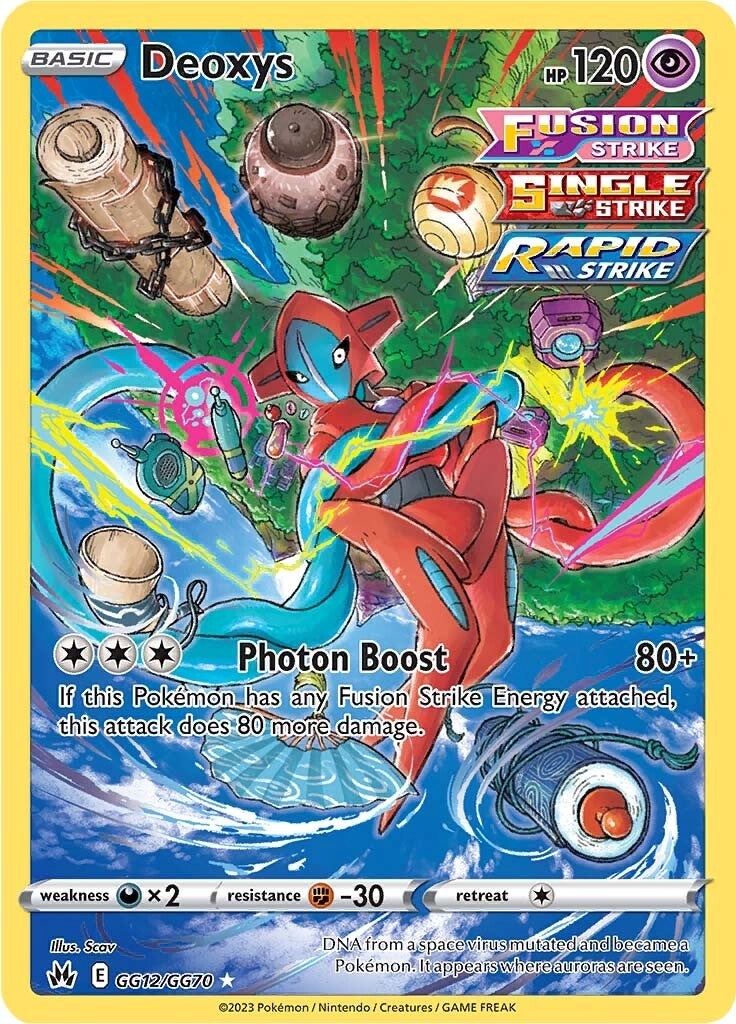 Deoxys (GG12/GG70) [Sword & Shield: Crown Zenith] | L.A. Mood Comics and Games