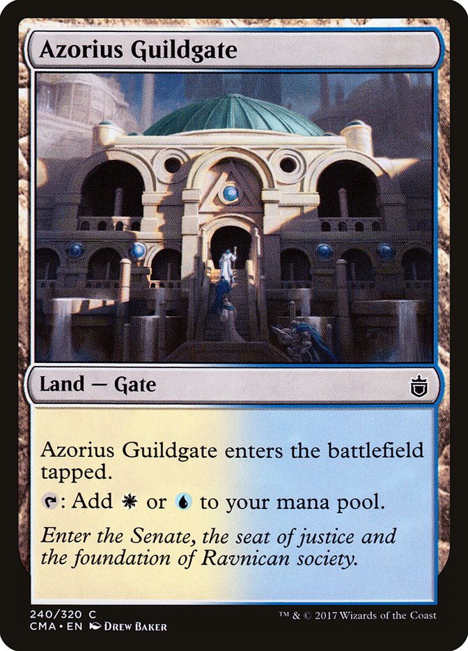 Azorius Guildgate [Commander Anthology] | L.A. Mood Comics and Games