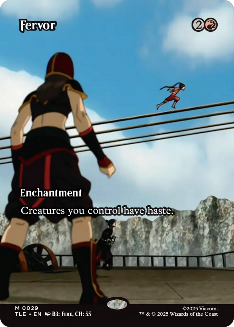 Fervor (Borderless) [Avatar: The Last Airbender: Eternal-Legal] | L.A. Mood Comics and Games